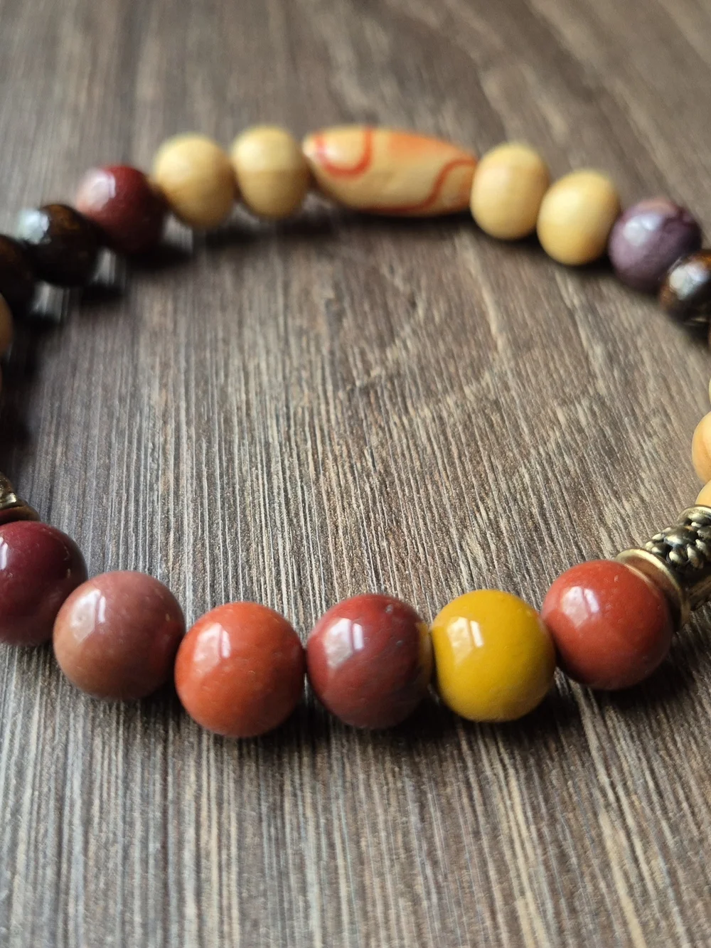 Natural Mookaite Stones And Boho Set! - Picture 6 of 11